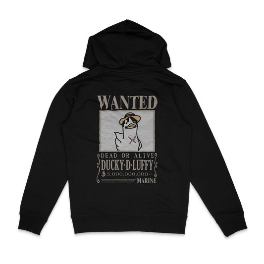 Hoodie Orgánico Ducky D Luffy Wanted