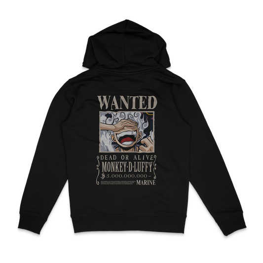 Hoodie Organico One Piece Luffy Gear 5