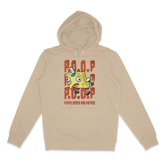 Hoodie Orgánico Bob Esponja meme P.O.O.P