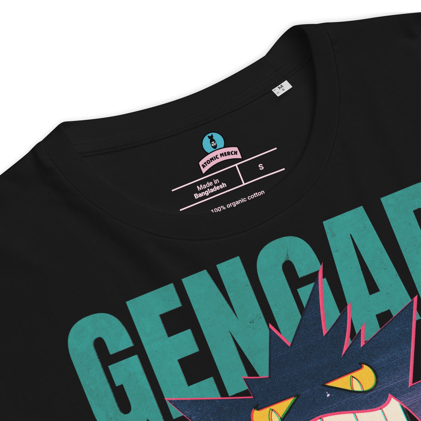 Playera Algodón Orgánico Pokémon Mega Gengar y Gigamax